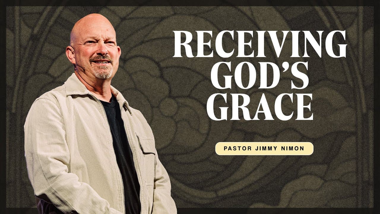 Receiving God's Grace