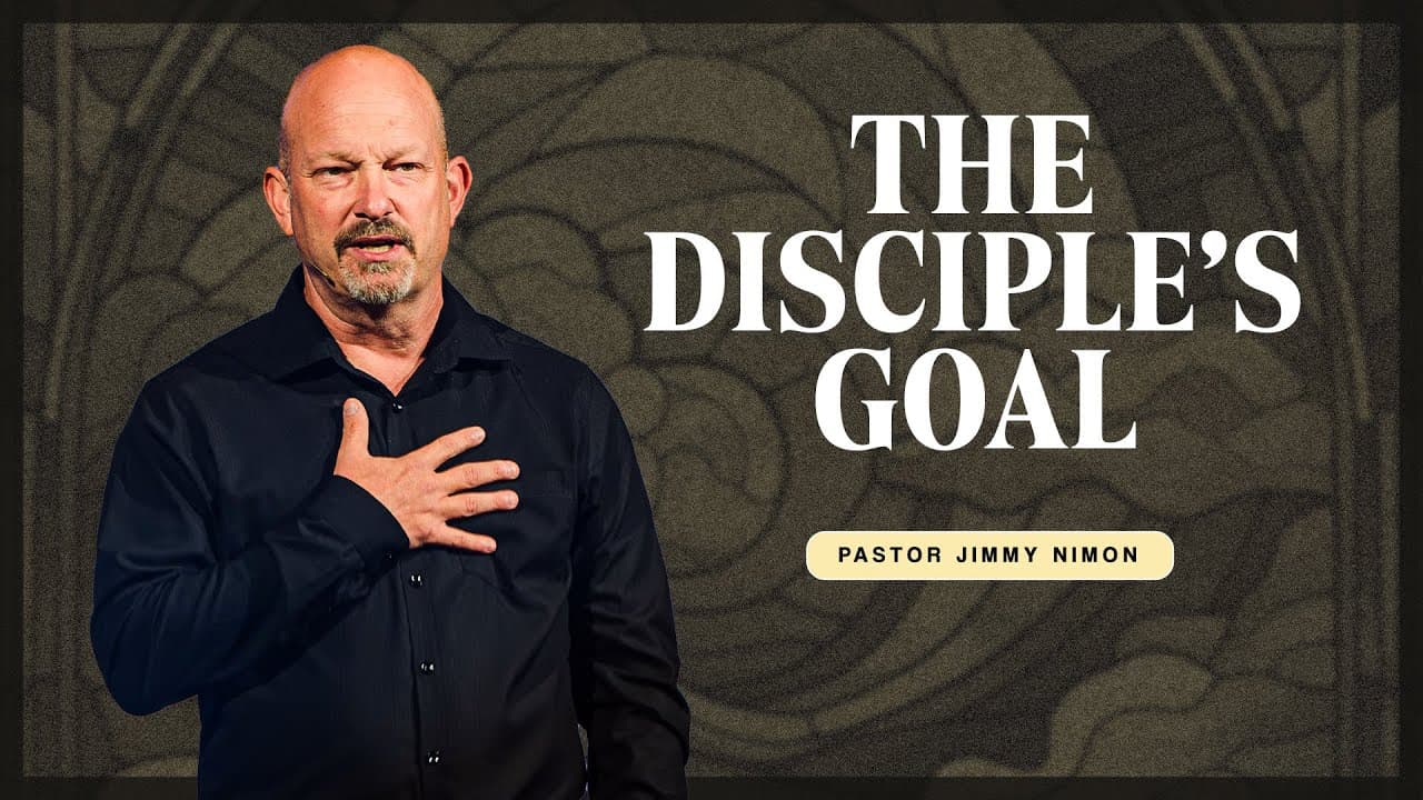 The Disciple's Goal