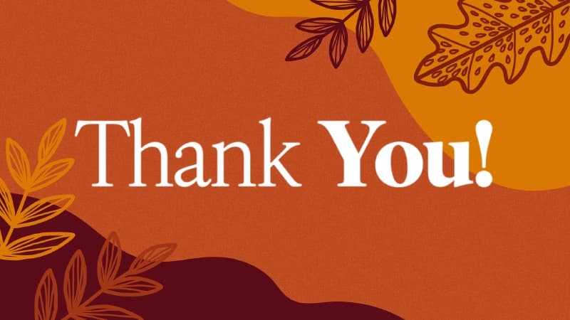 Thank You